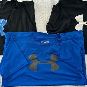 Under Armor Drifit shirts 3 total